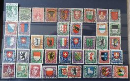Pro Juventute Teil Lot 1913 - 1930