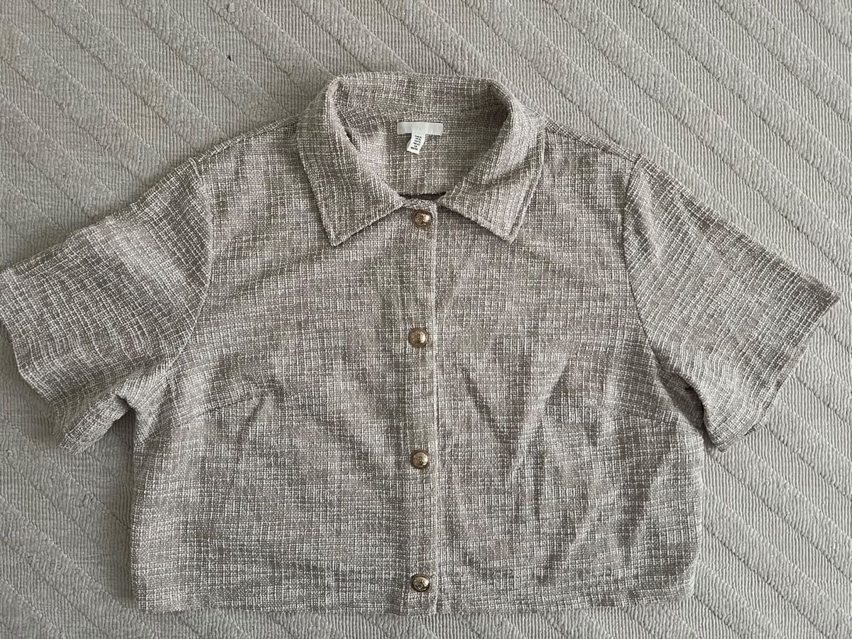 H&M Blusen: Cardigan aus Jersey – Gebraucht aus Pfungen von Bru_2vpk