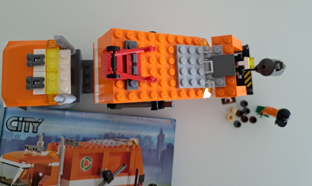Lego Giocattoli: LEGO City 7991 - Müllabfuhr – Usato da Langendorf venduto da thesi246 5