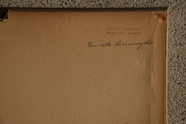Gemälde: THOMANN ERNST ORIGINAL OEL MIT RAHMEN – Gebraucht aus Gersau von grafik-kunst 3