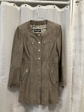 Gerry Weber Ledermantel 36 mit veränderbaren Ärmeln
