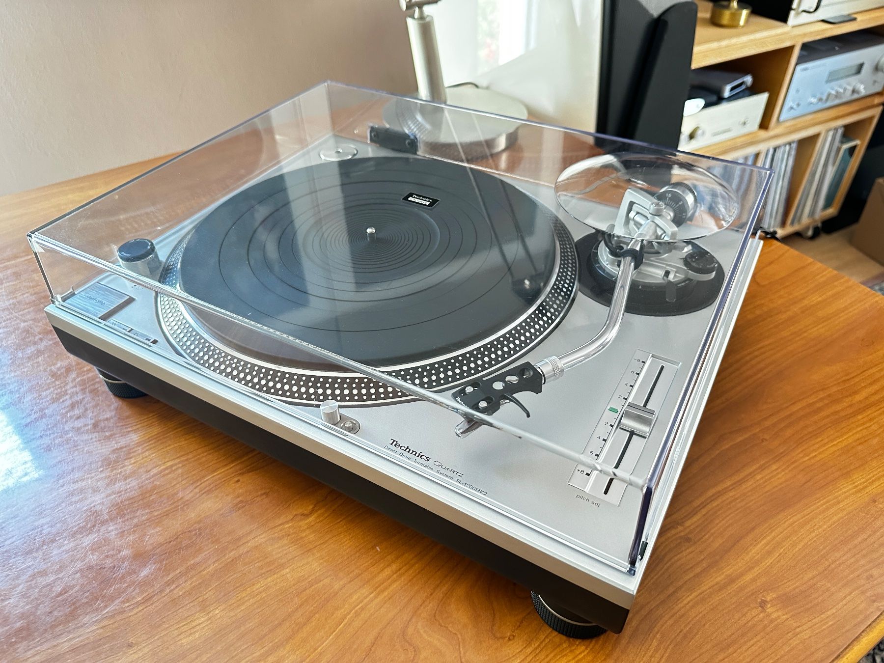 Technics Giradischi: Technics SL-1200MK2 giradischi Direct Drive QUARTZ argento – Usato da Tesserete venduto da BarroNegro 3