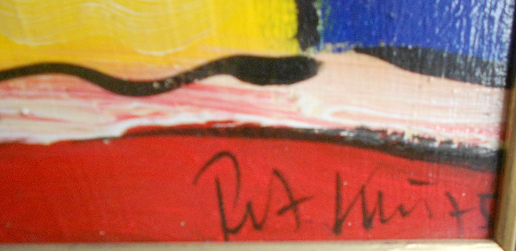 Dipinti: Peter Robert Keil Blumenstrauss 75 - Neo Expressionismus – Usato da Dübendorf venduto da ArtExpression 2