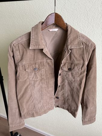 Marks & Spencer Cordjacke beige Grösse 38 guter Zustand