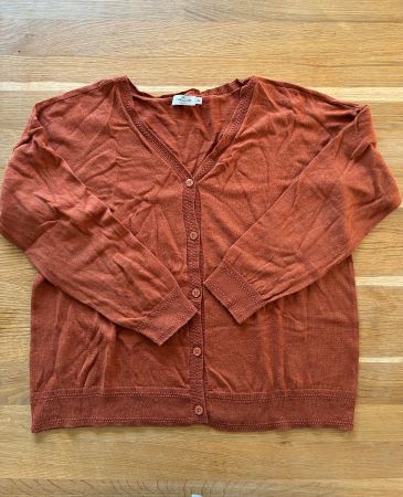 Gilet Cyrillus couleur rouille taille XL