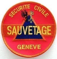 Badge Sécurité Civile Genève (SCG) - Sauvetage
