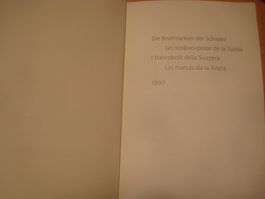 CH Jahresbuch 1997 4er Blocks Katalog SBK 2022 > 150‪.-