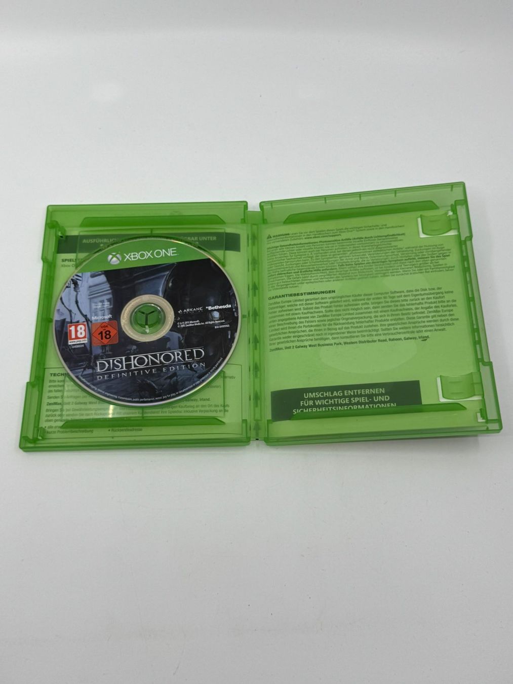 Spiele: Dishonored (Definitive Edition) (XBOX ONE) – Gebraucht aus Herisau von Seyashop1 1