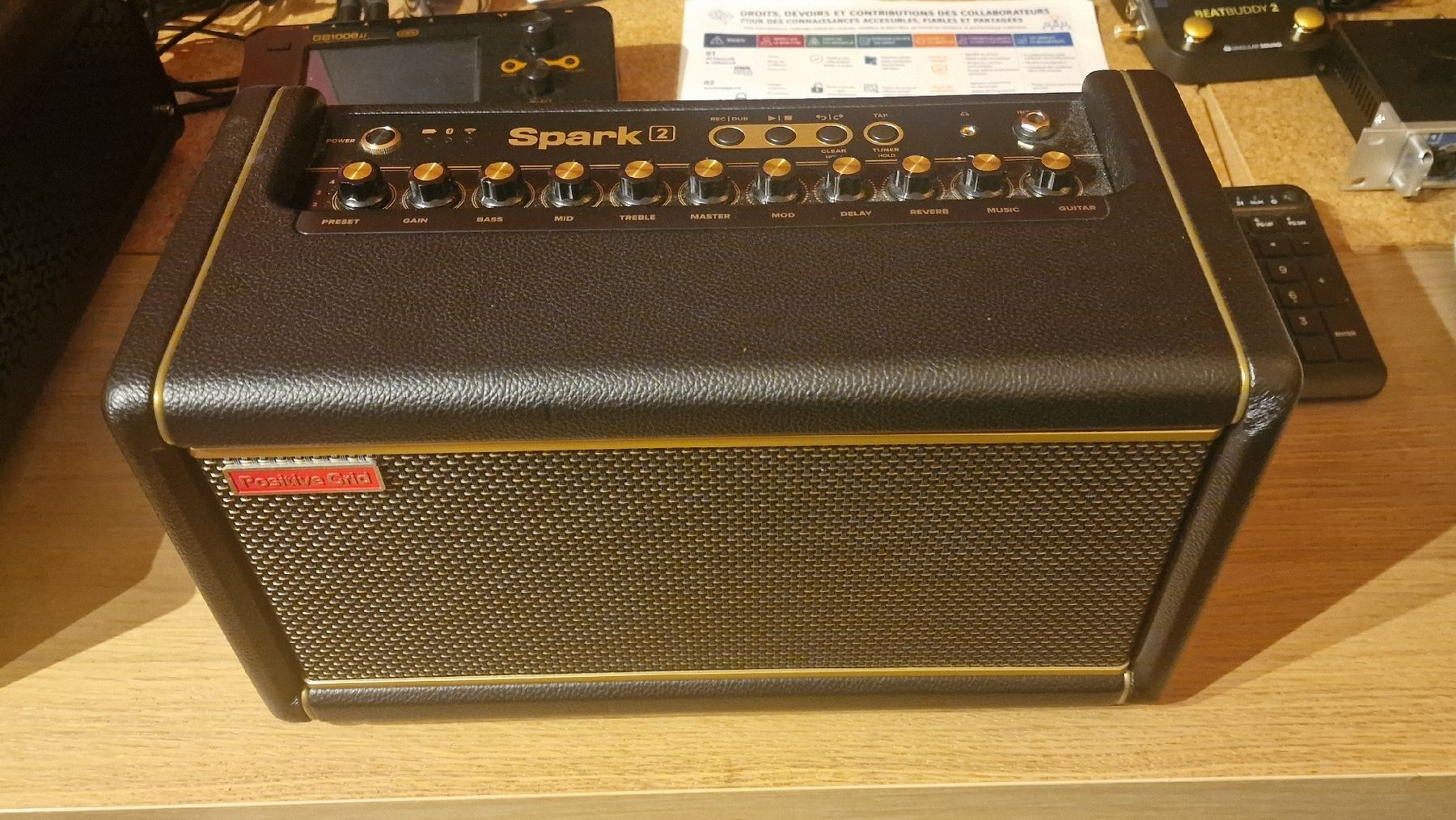 Strumenti musicali: positive grid spark 2 + akku – Nuovo e nell'imballaggio originale da Plan-les-Ouates venduto da Teksmeks