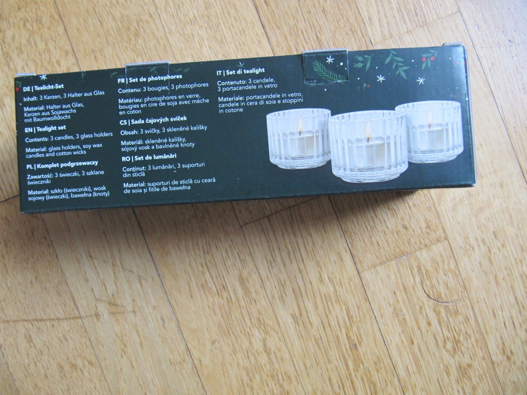 Tutte le decorazioni: Tealight Windlicht Dekorationslicht Tischdekoration – Nuovo e nell'imballaggio originale da Würenlos venduto da Carabella0