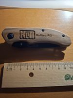Klappmesser Kulltec AG Holzgriff mit Wellenschliff Zustand g