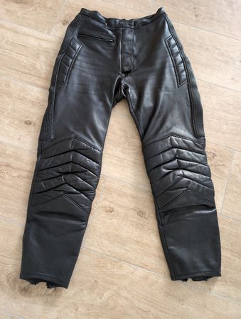 Schwarzi Motorradhose, Lederhose, Grösse 40 - Top Zustand!