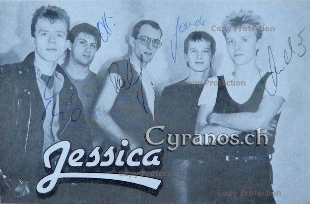 Autografi: Jessica - Musikgruppe DDR - Autogramm – Usato da Dietikon venduto da cyranos1