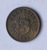 1872 5 Rappen -unz