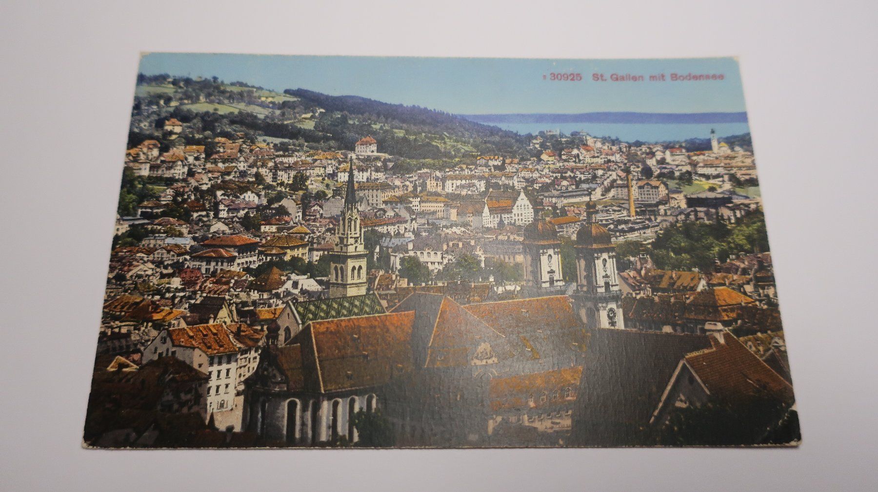 Cartoline postali: St. Gallen mit Bodensee – Usato da Cormoret venduto da Pascalll2001 1