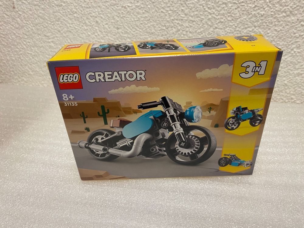 LEGO Oldtimer Motorrad 31135, LEGO Creator 3-in-1 NEU&OVP | Kaufen auf ...