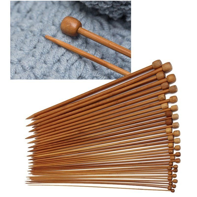 Nadeln: ---+++ Bambus Stricknadeln Set gross+++--- – Neu und originalverpackt aus Kilchberg ZH von Eaglebuy 5