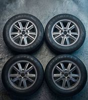 Set 4 Ruote Complete per Ford Mustang (Cerchi + Gomme)