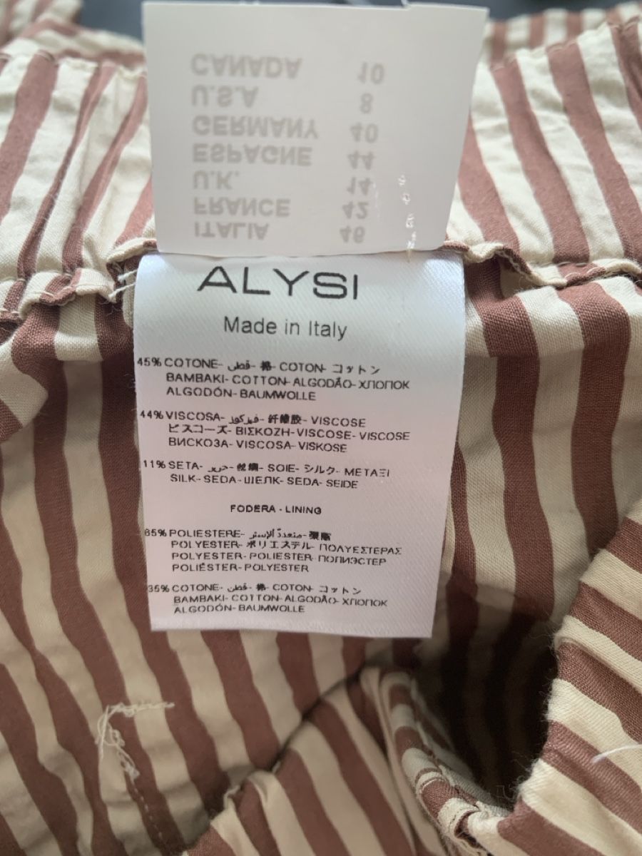 Pantaloni: Alysi Sommerhose Seersucker – Nuovo (secondo la descrizione) da Zürich venduto da monjoie 5