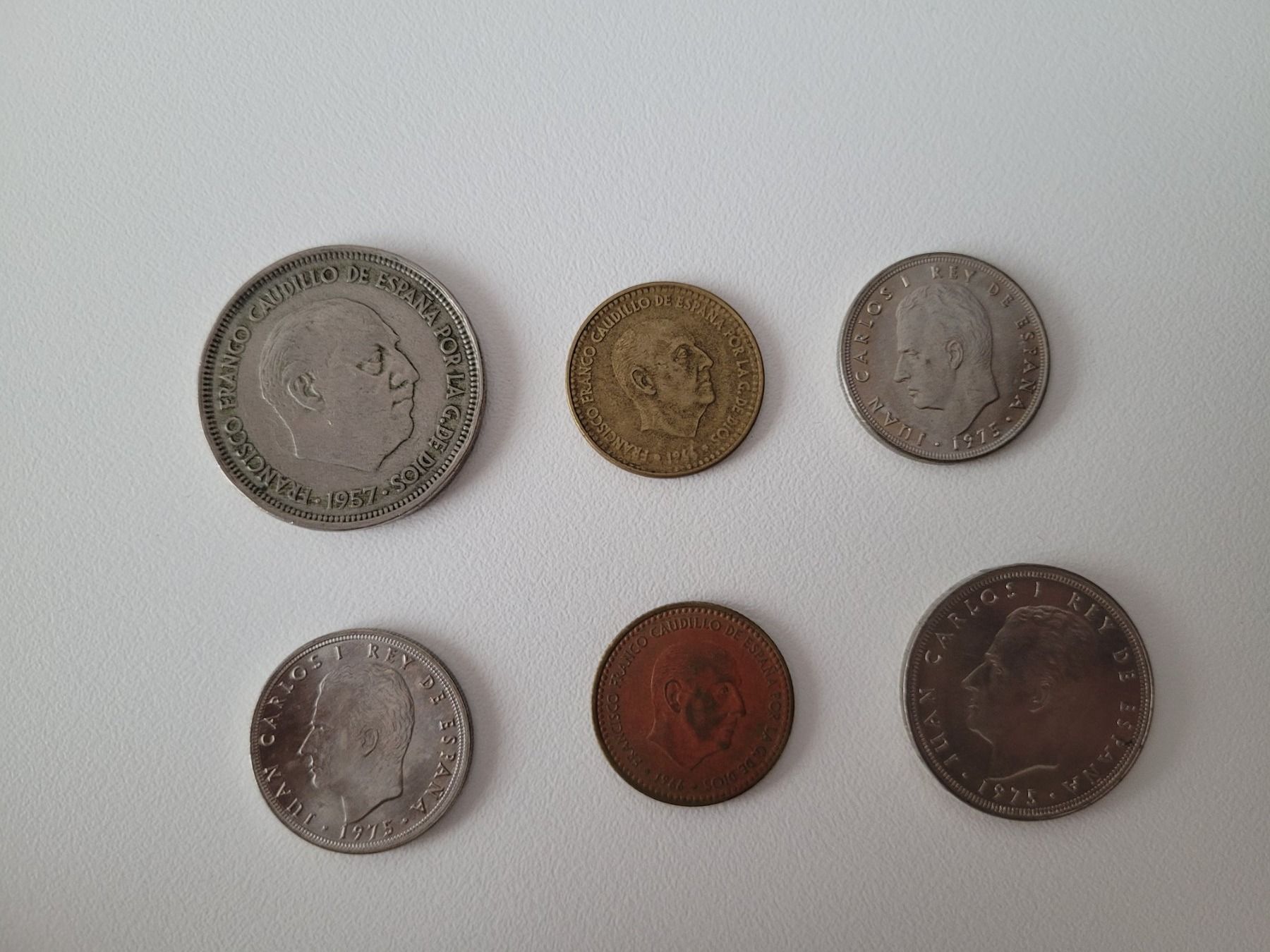 Tutti le monete: Spanien 1957-75 – Usato da Inwil venduto da Flower2325