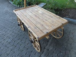 Nr. 7 Neu restauri. Brückenwägeli / Leiterwägeli/Leiterwagen