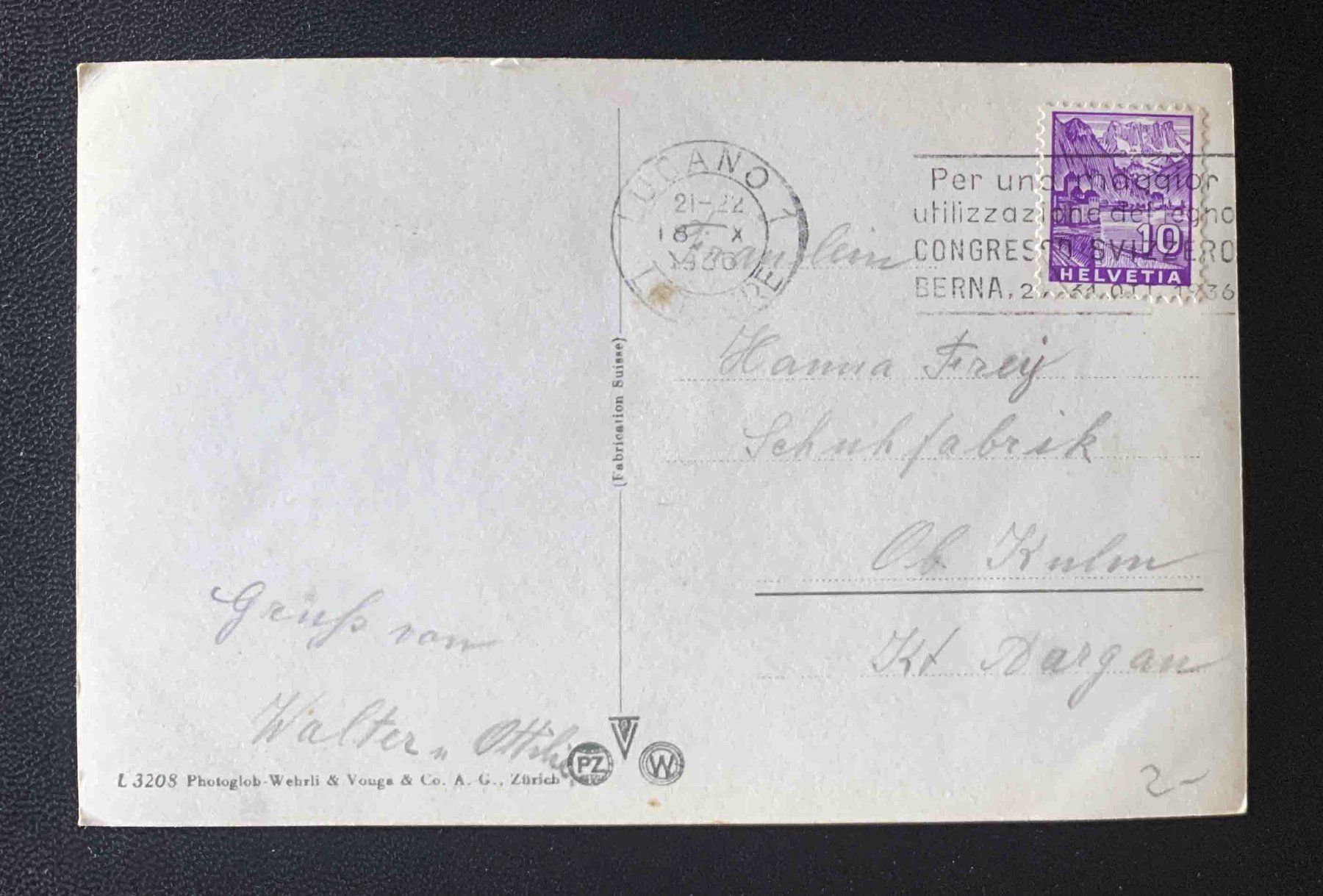 Cartoline postali: AK Lugano Qua – Usato da Goldau venduto da artelier1 1