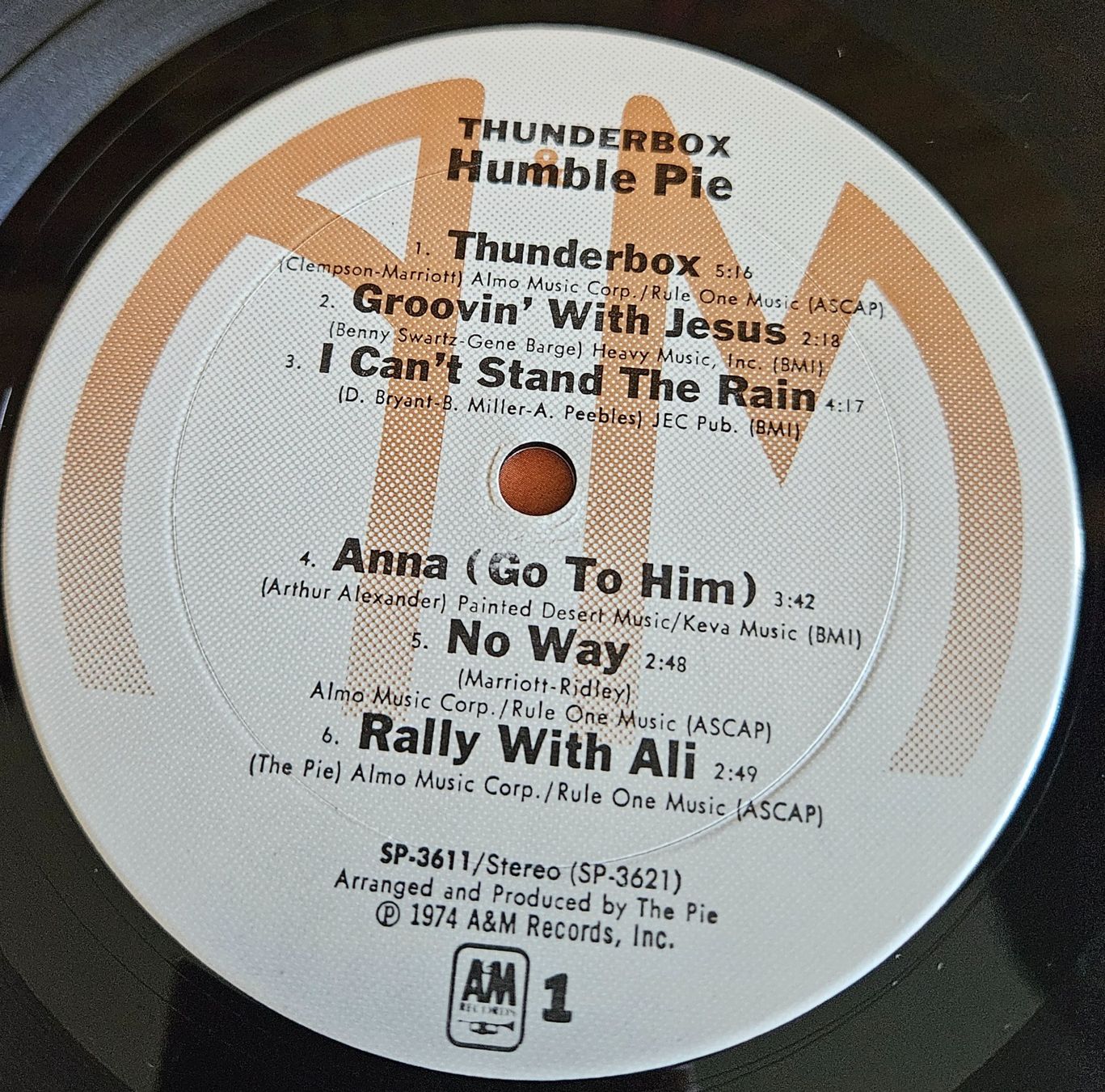 Dischi in vinile: Vinyl Schallplatte  Humble Pie Thunderbox 1974 – Usato da Bertschikon Gossau venduto da simla09 1