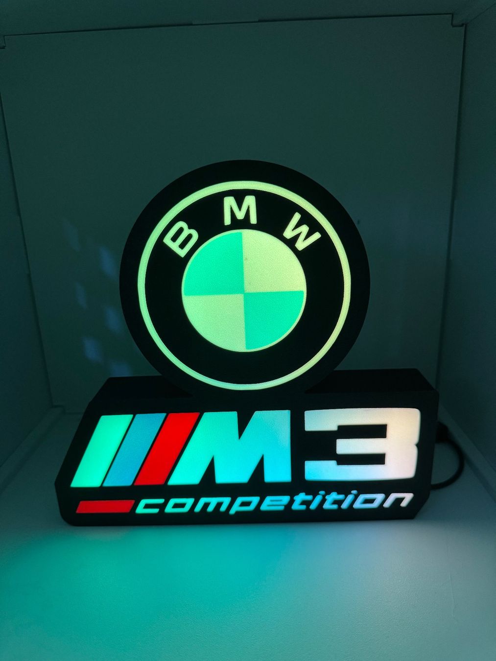 Lampade: Lightbox lumière led BMW Competition – Nuovo (secondo la descrizione) da Vicques venduto da PAMB3D 7