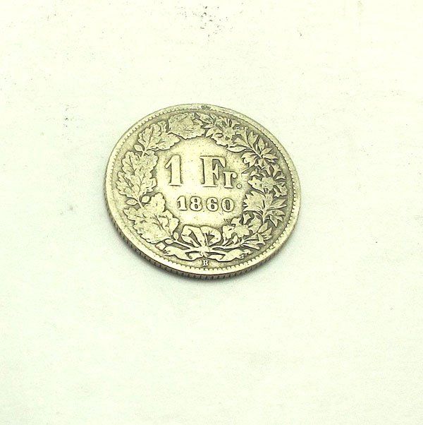 Toutes les monnaies: 1 Franken 1860 – D'occasion à Zürich par Schmuckmarkt