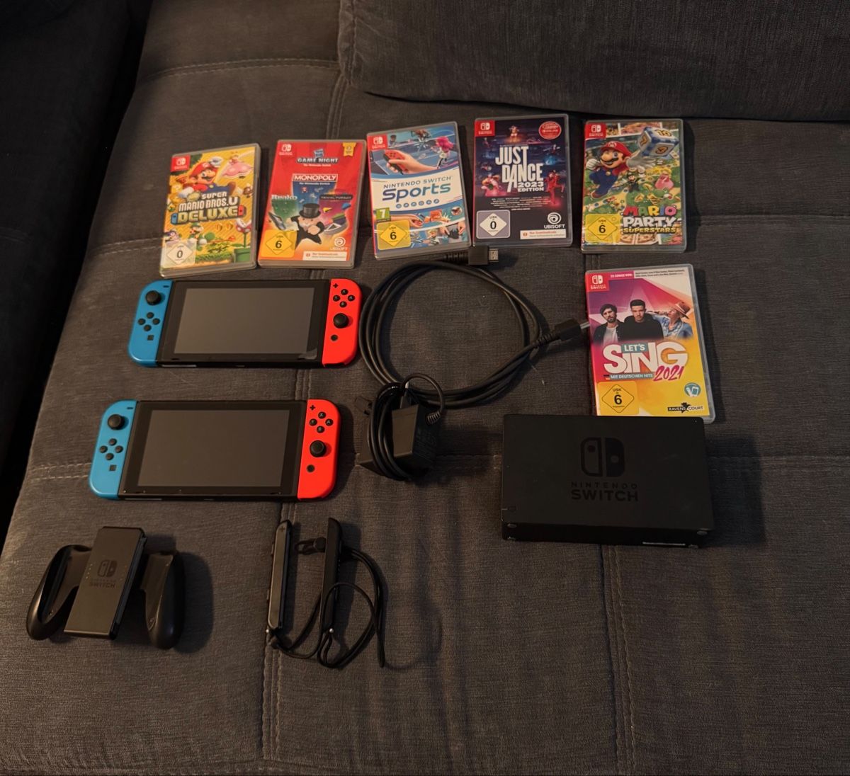 Nintendo Consoles: 2 Nintendo Switch mit Spielen – Neuf (Voir description) à Döttingen par samubhm 1