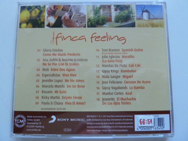 CD: Finca Feeling - Various Artists  (vergriffen) – Usato da Au ZH venduto da sikoku 2