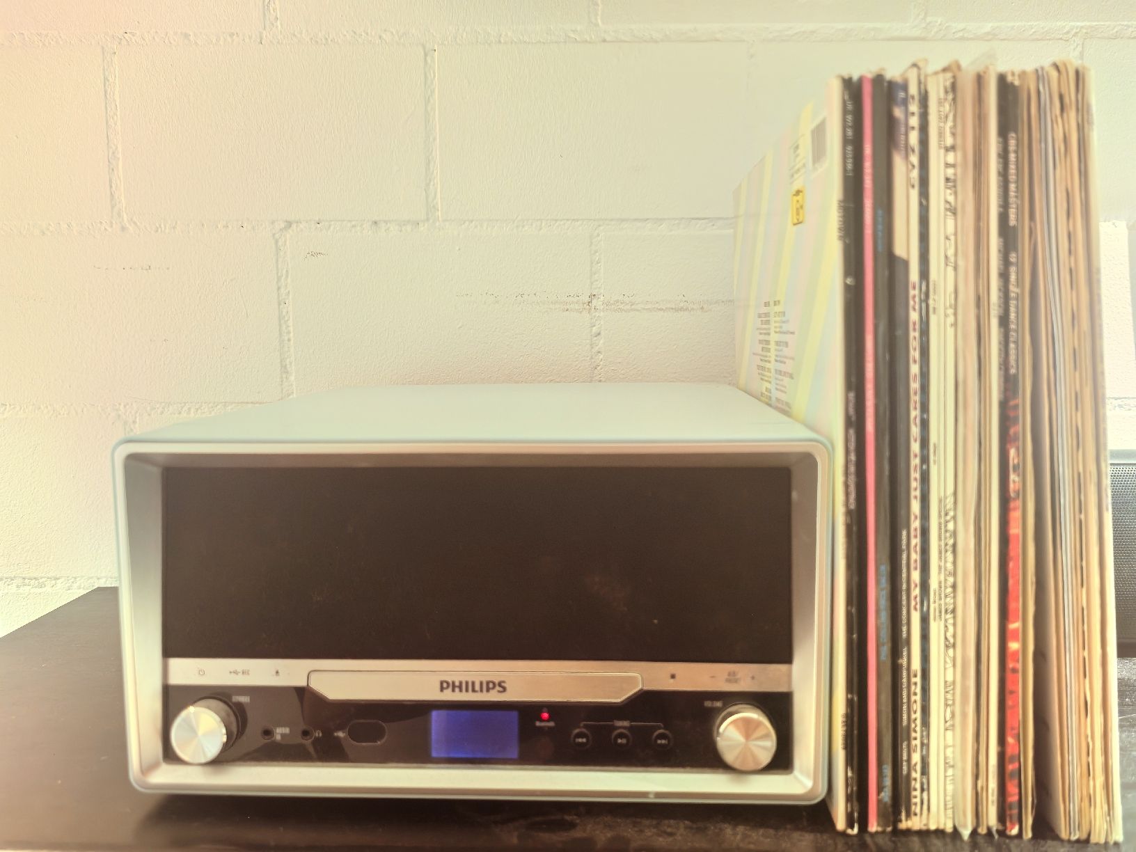 Philips Tourne-disques: Philips Plattenspieler CD Radio Bluetooth mit Platten  – D'occasion à Horgen par BirgitK01 4