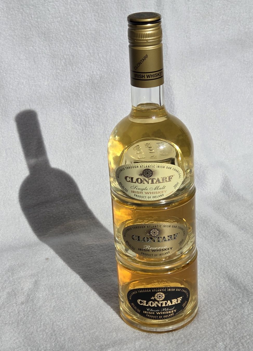 Bevande alcoliche: Clontarf Trinity Package 0,6l 40% - Irisch Whisky - Geschenk – Nuovo (secondo la descrizione) da Auw venduto da beretta1966