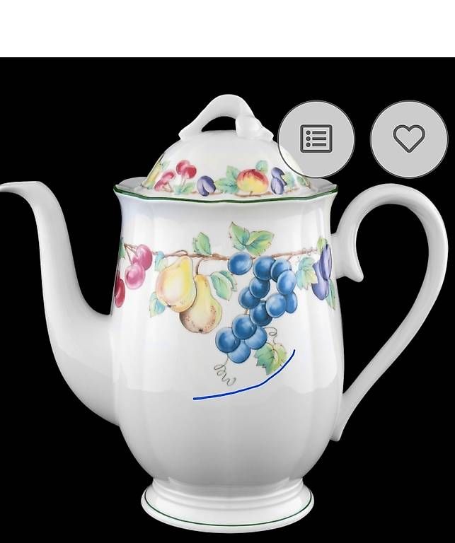 Geschirrsets: Wunderschönes Kaffeeservice Villeroy&Boch Melina – Gebraucht aus Kriens von Aschada 1
