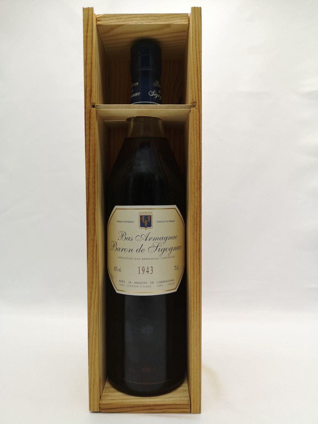 Bevande alcoliche: ARMAGNAC  millésime 1943 / SUPER OFFRE !!! – Nuovo e nell'imballaggio originale da Bulle venduto da italicum 4