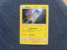 Pokemon Raikou cracked Ice Holo Schimmernde Legenden