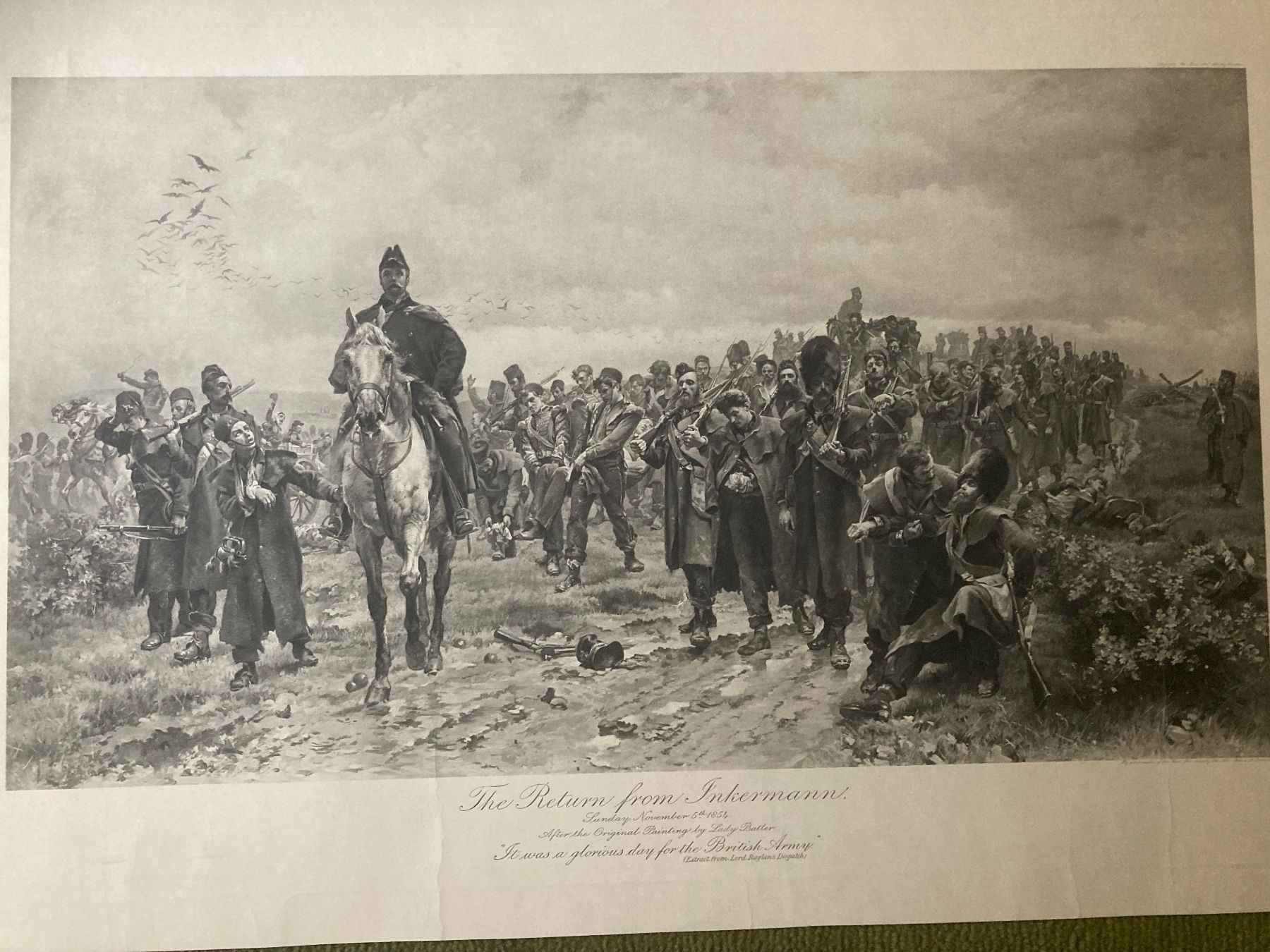 Incisioni: The Return from Inkermann, Sunday Nov. 5th 1854 – Usato da Adliswil venduto da eku_8mgk 2