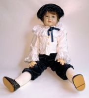 Puppe M. WANKE GMBH* Porzellankopf K&R 114*E.W 87* ca. 50 cm