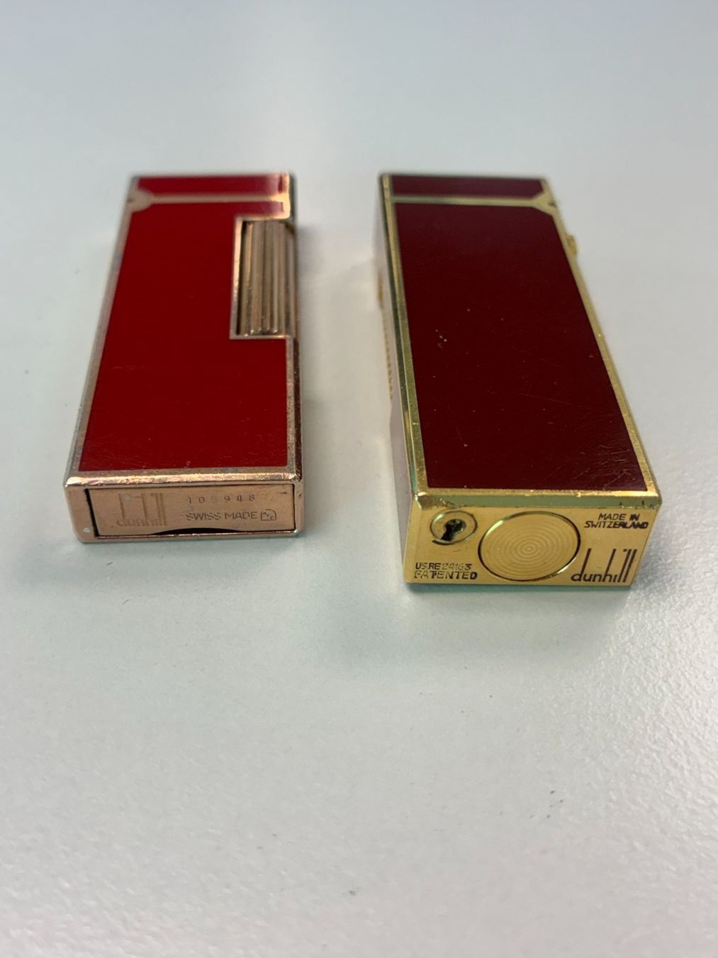 Dunhill Accendini: Lot de 2 briquets Dunhill laqué – Usato da Veyrier venduto da cyr_r7gt 2