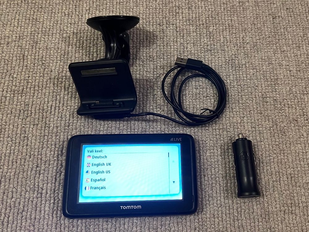 Jectse Caricabatteria Da Auto, Per Tomtom XL One GPS Navigatore - Foto 8