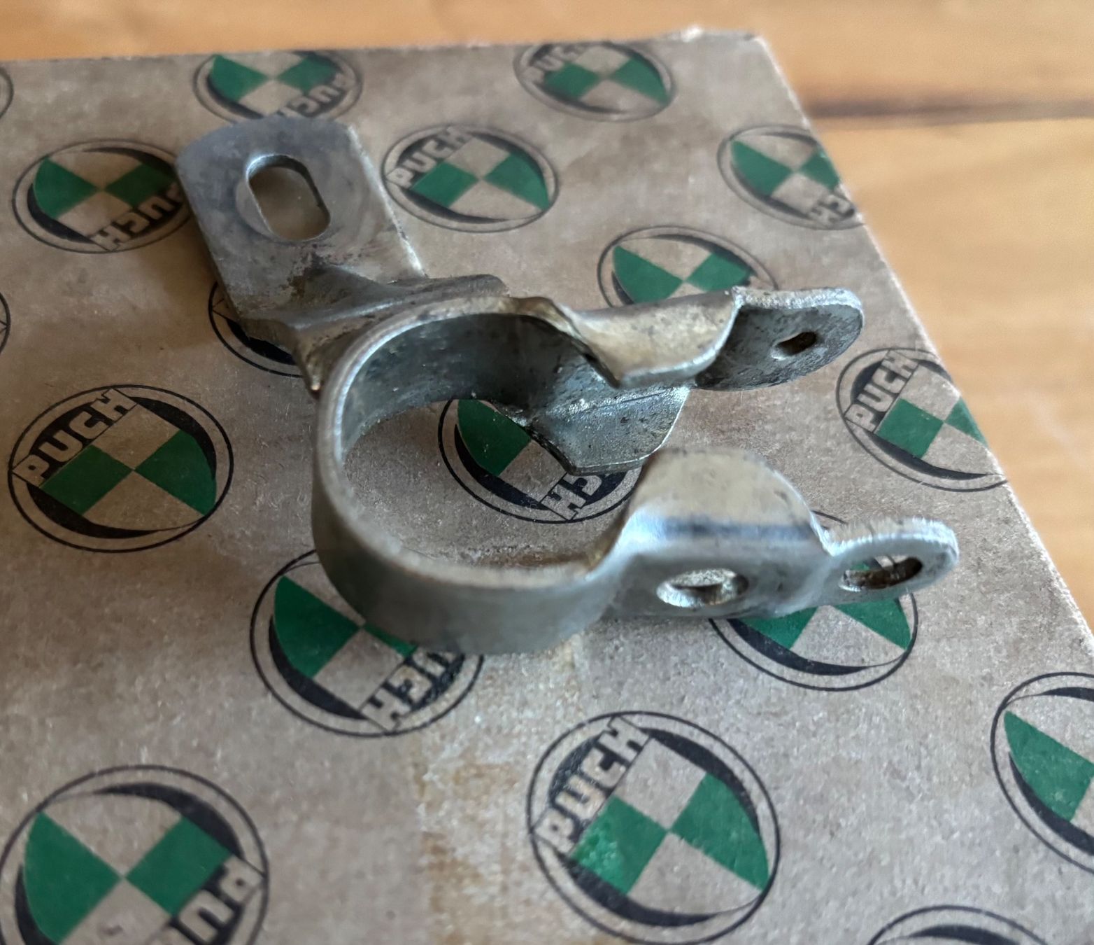 Puch Mofas: Auspuffhalter Tretachse Puch Maxi X30 – Neu (gemäss Beschreibung) aus Gerlafingen von alpenbrevet 4