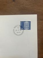 Schweizer Briefmarke auf Ersttagsbrief, Bern, 29.11.74