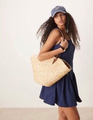 Asos Taschen für Damen: Korbtasche, Strohtasche, Strandtasche – Gebraucht aus Luzern von maschmo 2