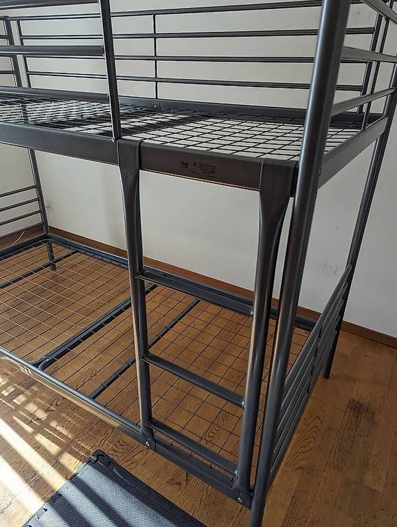 Ikea Betten: Ikea Metal bunk bed + 2 mattresses, already disassembled – Gebraucht aus Zürich von Alisander 2