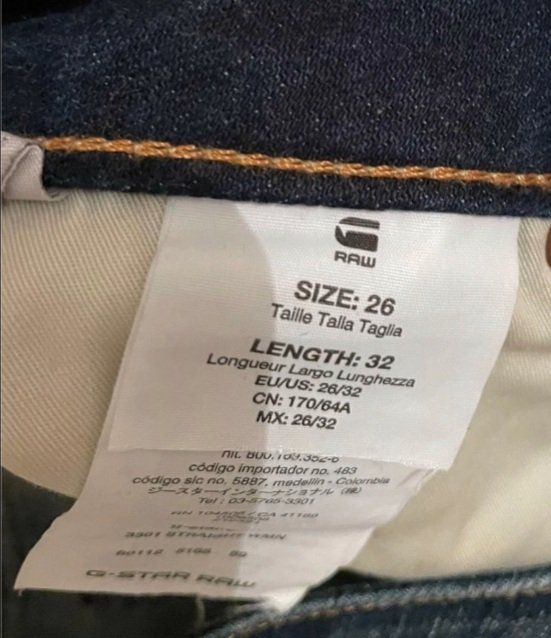 Jeans: Jeans von G-Star, Gr. 26/32 – Usato da Basel venduto da Luzora 3