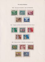 Pro Patria 1956 - 1964 gestempelt, SBK 135.-+++