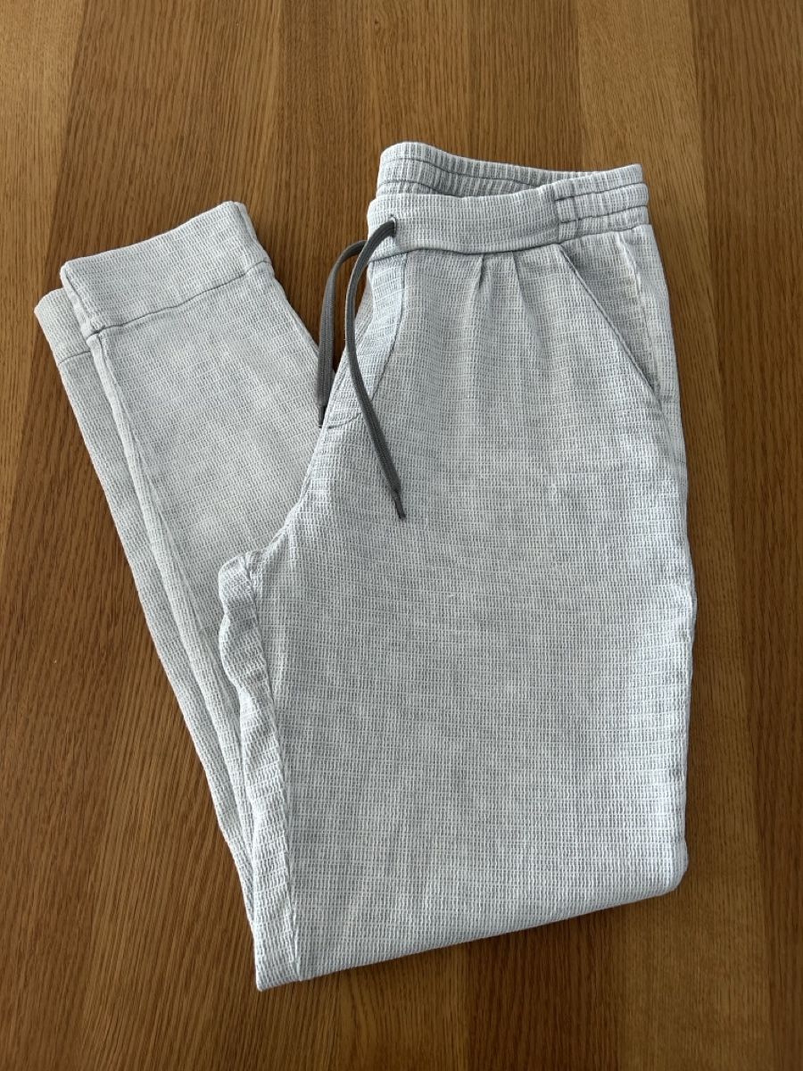 S.Oliver Pantaloni: S. Oliver Damen Freizeithose XS Hellgrau – Usato da Schwarzenbach SG venduto da bienchen22