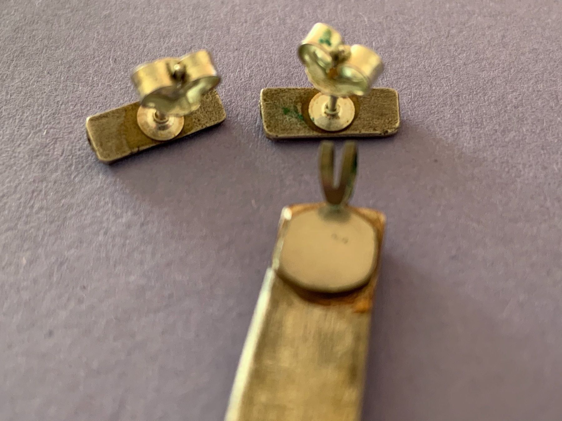 Altri gioielli: Abstrakte Ohrringe + Anhänger DESIGNERSCHMUCK – Usato da Dittingen venduto da Bijoubelle 6