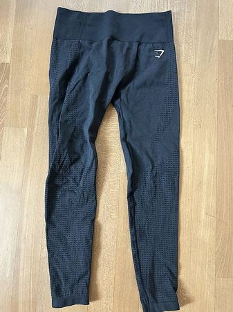 Gymshark Leggins, Schwarz, Grösse M