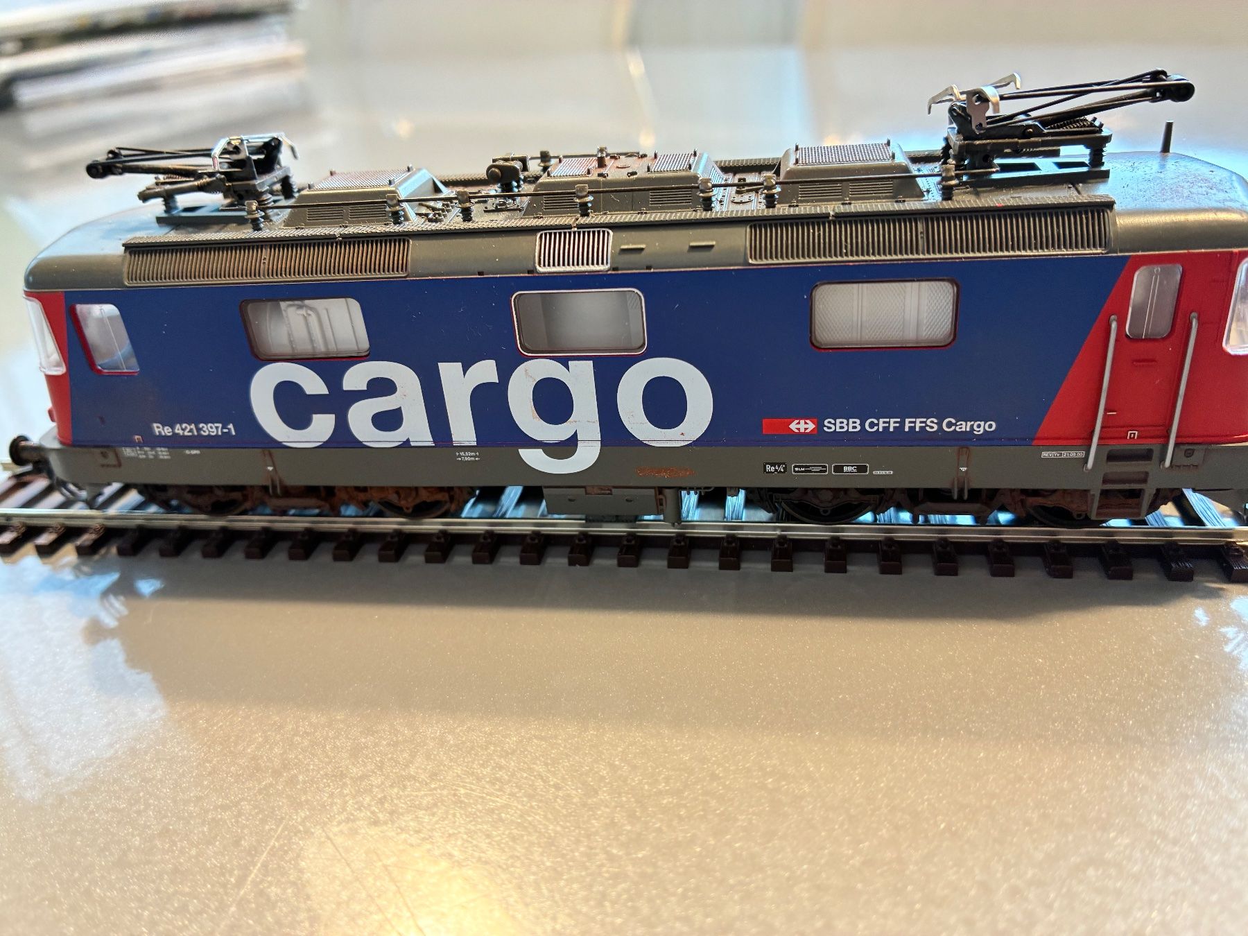 Fleischmann Modelleisenbahnen: Fleischmann 4339 Re421 "Cargo" – Gebraucht aus Ennetmoos von Kashmir1975 1